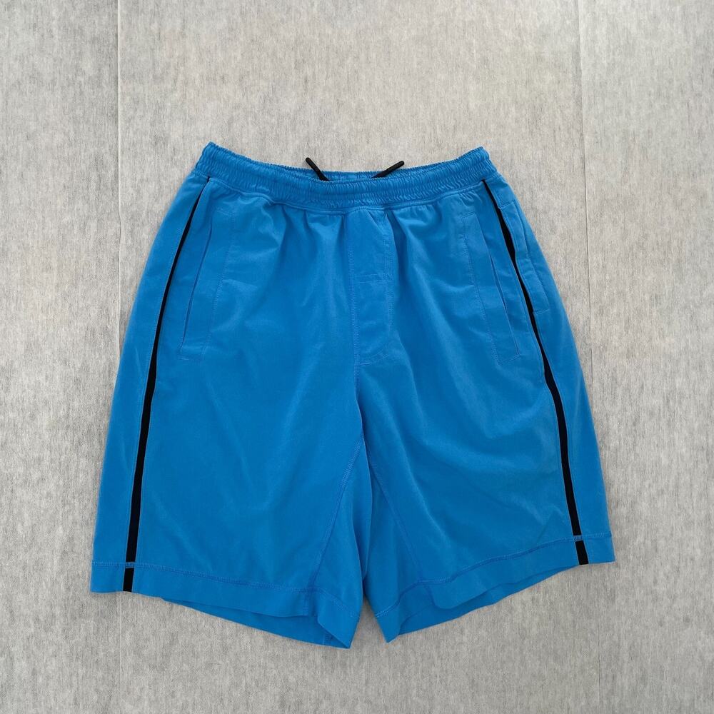Lululemon Shorts Adult Small Blue Pace Breaker Lined Drawstring Active Gym Men S